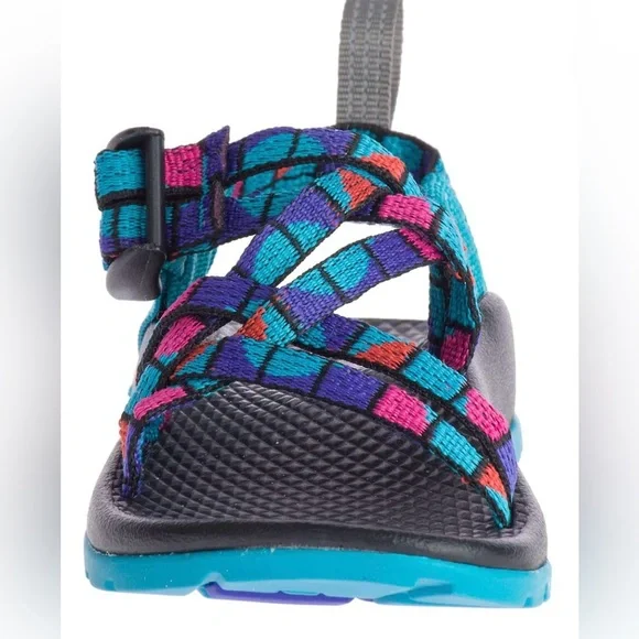 Chaco Unisex Kids ZX1 Ecotread J180264 Sport Sandals Break Teal Blue You… - Picture 8 of 14